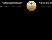 Tablet Screenshot of proirrigationservices.com